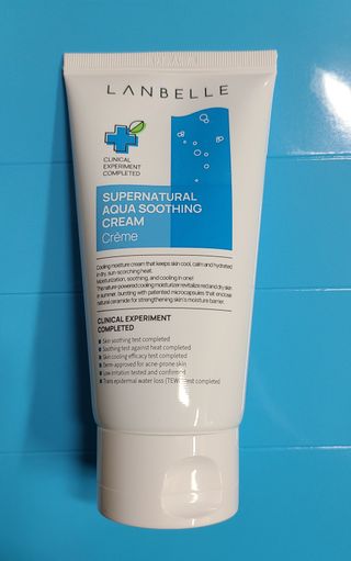랑벨 수퍼내츄럴 아쿠아 수딩 크림 100ml — 4점을 준 리뷰어가 2022년 4월 올린 사용 사진
