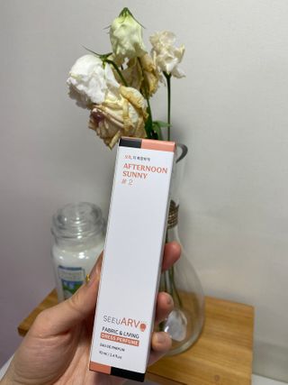 씨유아르보 섬유향수 10종 드레스퍼퓸 — 5점을 준 리뷰어가 2021년 2월 올린 사용 사진