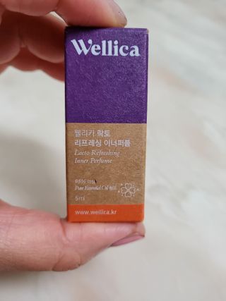 웰리카_V CARE 웰리카 락토 리프레싱 이너퍼퓸 — 5점을 준 리뷰어가 2021년 1월 올린 사용 사진