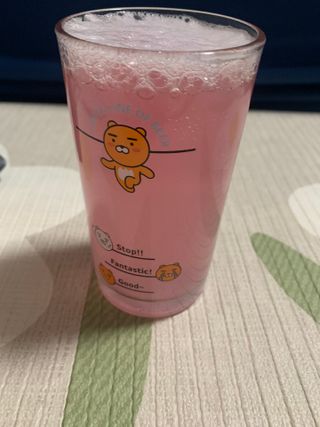 [슬림드랍 석류맛] 건기식 다이어트 보조제 겸 비타민 — 5점을 준 리뷰어가 2022년 2월 올린 사용 사진