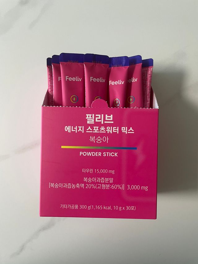 필리브 에너지 스포츠워터 믹스 리뷰 사진