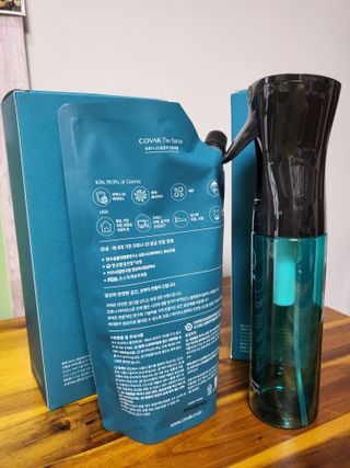 코박 스프레이 살균수  500ml 세트 — 5점을 준 리뷰어가 2022년 6월 올린 사용 사진