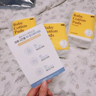 디어엘로디 프리미엄 유기농 유아 솜티슈 60매  2 + 1 PACK — 4.5점을 준 리뷰어가 2021년 3월 올린 사용 사진