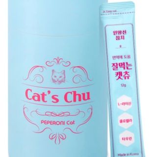 페페로니 잘 먹는 캣츄 - 원양선 참치 24개입 — 5점을 준 리뷰어가 2021년 8월 올린 사용 사진
