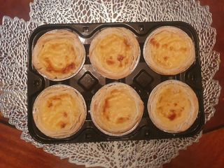 디앙뜨 포르투갈 에그타르트 오리지널 맛+패션후르츠 맛 중 택1 — 4점을 준 리뷰어가 2021년 7월 올린 사용 사진