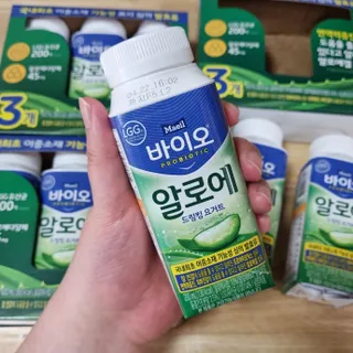 LIVE 매일바이오 알로에 드링킹 요거트 — 5점을 준 리뷰어가 2022년 4월 올린 사용 사진