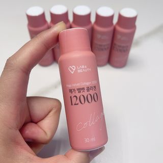 랩앤뷰티 메가 벨벳 콜라겐 12000 — 5점을 준 리뷰어가 2021년 5월 올린 사용 사진