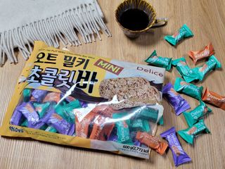 델리스 오트 밀키 초콜릿 바 — 5점을 준 리뷰어가 2023년 1월 올린 사용 사진