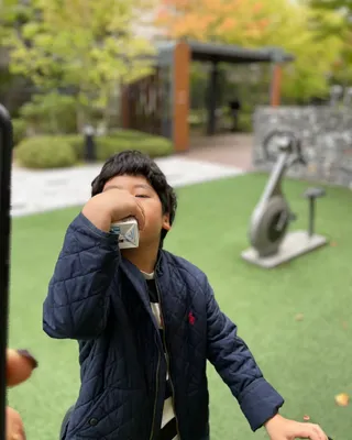 이너프 뮐크 초콜릿맛 — 5점을 준 리뷰어가 2022년 10월 올린 사용 사진