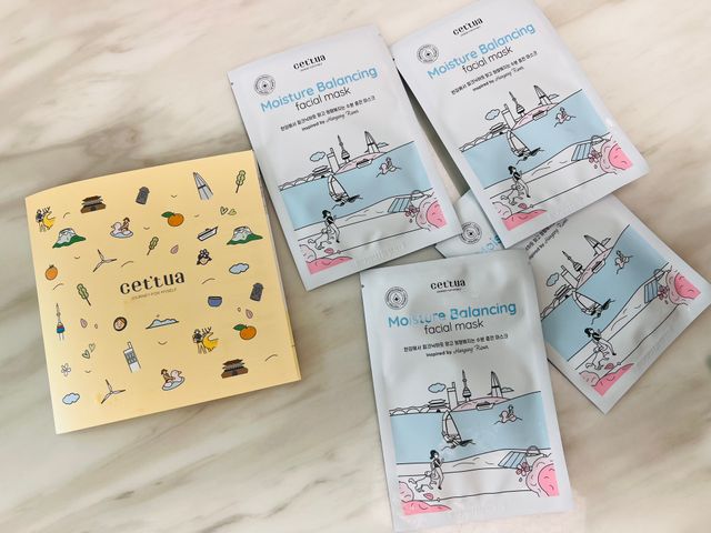 [세뚜아] 모이스처 밸런싱 페이셜 마스크 Cettua Moisture Balancing Facial Mask 5매 리뷰 사진