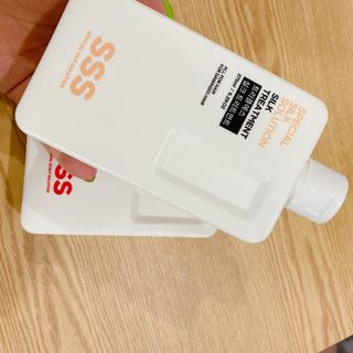 트리플에스 탈모 샴푸 275ml + 실크 트리트먼트 275ml — 3점을 준 리뷰어가 2021년 2월 올린 사용 사진