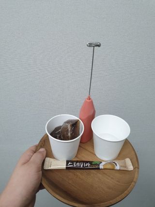 올바이오 설탕없는 달콤함, 땡큐 스테비아 믹스커피 — 5점을 준 리뷰어가 2022년 9월 올린 사용 사진