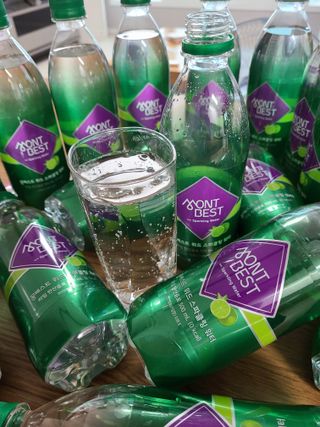몽베스트 Montbest with Sparkling water Lime20병 — 5점을 준 리뷰어가 2022년 8월 올린 사용 사진