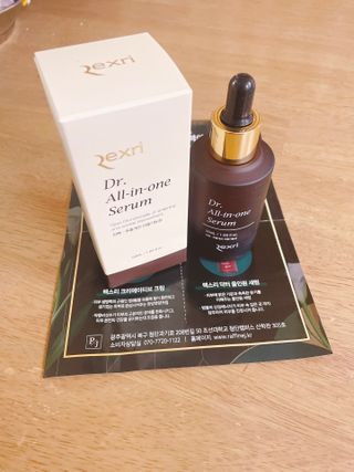 렉스리 닥터 올인원 세럼 Rexri Dr.All-in-one Serum — 5점을 준 리뷰어가 2021년 11월 올린 사용 사진