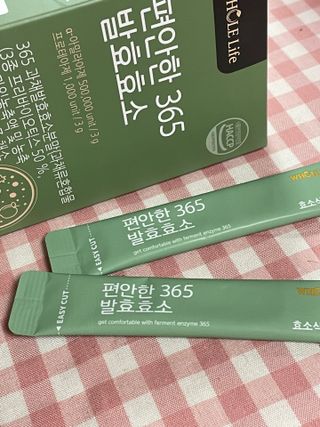 홀라이프 편안한 365 발효효소 30포 x 1박스 — 5점을 준 리뷰어가 2022년 9월 올린 사용 사진