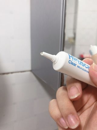 히루스카 포스트아크네 클리어 — 3점을 준 리뷰어가 2021년 1월 올린 사용 사진