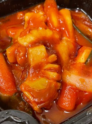 한성기업 무볼레 닭떡볶이+해물떡볶이 2종 세트 — 3.5점을 준 리뷰어가 2021년 10월 올린 사용 사진