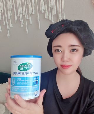 셀렉스 썬화이버 프리바이오틱스 — 5점을 준 리뷰어가 2021년 12월 올린 사용 사진
