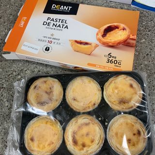 디앙뜨 포르투갈 에그타르트 오리지널 맛+패션후르츠 맛 중 택1 — 5점을 준 리뷰어가 2021년 7월 올린 사용 사진
