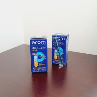 이롬 erom 닥터스 프로틴 골드 — 5점을 준 리뷰어가 2021년 4월 올린 사용 사진