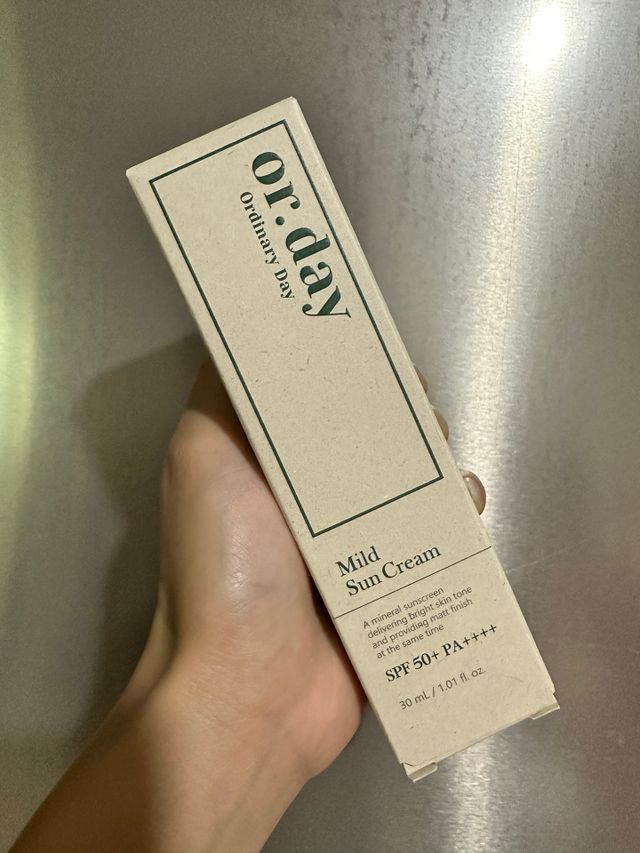 올데이 마일드 선크림 리뷰 사진