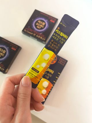 [키스립] 근복적인 숙취원인 해결 숙취해소제 키스립 코드레드487 2팩 & 뉴키스립비타 1box  set (최신) — 5점을 준 리뷰어가 2022년 9월 올린 사용 사진