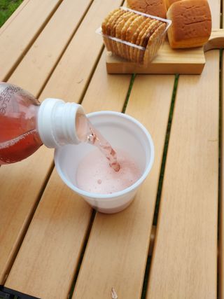 더그레잇티 콤부차 [매일유업] 더그레잇티 44kcal 콤부차 300ml *12개입 (오리지널 6개+베리리치 6개) — 4점을 준 리뷰어가 2023년 7월 올린 사용 사진