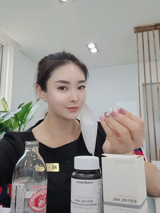 메디타민 원헌드레드 NAG — 5점을 준 리뷰어가 2021년 10월 올린 사용 사진
