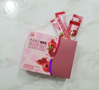 헬스업_쁘띠쁘띠석류콜라겐젤리_20g x 14포 — 5점을 준 리뷰어가 2021년 1월 올린 사용 사진