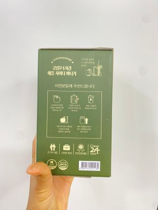 클린24시간 바로 마시는 애플사이다비니거 — 4점을 준 리뷰어가 2024년 8월 올린 사용 사진