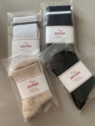 SOPIVA 소피바 요가,필라테스 양말 — 5점을 준 리뷰어가 2021년 6월 올린 사용 사진