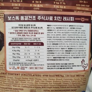 [보장균수500만] 건강한장 프로젝트 강아지사료 보스독 프로바이오틱스 340.19g 2종 — 5점을 준 리뷰어가 2021년 1월 올린 사용 사진