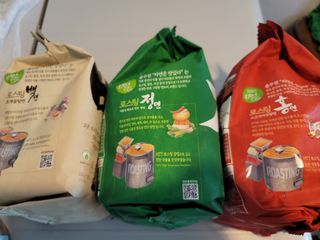 [풀무원] 자연은맛있다 정면, 백면, 홍면  세트 — 5점을 준 리뷰어가 2021년 4월 올린 사용 사진