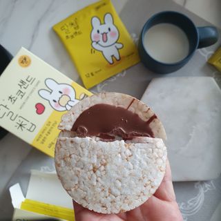 네이처오다 달칩 초코샌드 — 5점을 준 리뷰어가 2021년 1월 올린 사용 사진