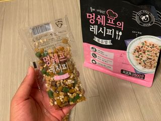 멍쉐프의 레시피 볶음밥 — 4점을 준 리뷰어가 2021년 7월 올린 사용 사진