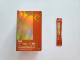 [닥터루템]맛있는 파인애플맛 과채효소 THE파이토엔자임365 1box (30포) — 5점을 준 리뷰어가 2022년 10월 올린 사용 사진