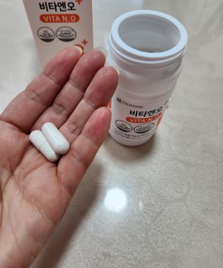 프리마인 성큼다가온 봄, 이너뷰티를 챙겨야 피부도 화사하게, 컨디션도 활기차게. 흡수율을 높인 고효율 비타민. — 5점을 준 리뷰어가 2023년 3월 올린 사용 사진