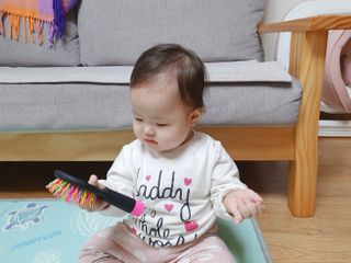 아이캔디 레인보우 볼륨S  브러쉬 미디엄 블랙 — 5점을 준 리뷰어가 2021년 1월 올린 사용 사진
