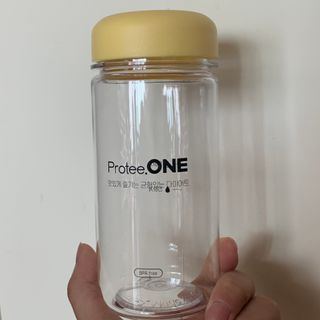 프로티원 단백질쉐이크 녹차맛 2주분 1통+보틀 — 5점을 준 리뷰어가 2021년 5월 올린 사용 사진