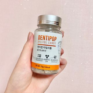 작심연구소 구취제거+충치예방+치아화이트닝 마법의 캔디 덴티팝3종(맛 랜덤 발송) — 4점을 준 리뷰어가 2022년 5월 올린 사용 사진
