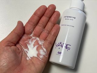 바르셀 저분자피쉬콜라겐 클랜징 파우더 화이트닝 각질제거 필링 워시 젠 90g — 5점을 준 리뷰어가 2021년 11월 올린 사용 사진