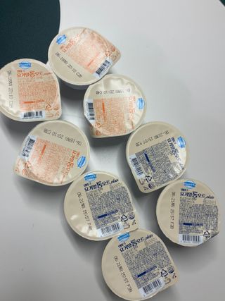 구매평★[2종 패키지]덴마크 요거밀 통오트 요거트(12,460원) — 5점을 준 리뷰어가 2025년 6월 올린 사용 사진