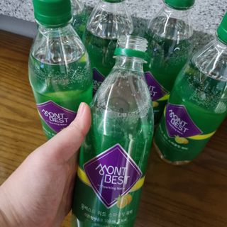몽베스트 Montbest with Sparkling water Lemon OR Lime 20병(랜덤) — 5점을 준 리뷰어가 2021년 10월 올린 사용 사진