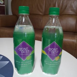 몽베스트 Montbest with Sparkling water Lime20병 — 5점을 준 리뷰어가 2021년 10월 올린 사용 사진