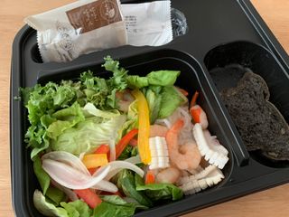 참살이도시락 작심삼일 샐러드도시락 3개 맛보기 새벽배송 또는 택배배송 — 3점을 준 리뷰어가 2021년 7월 올린 사용 사진