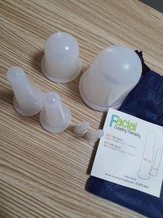 메디미케이알 커핑테라피 실리콘부항마사지 리프팅 페이스+바디 안티 셀룰 라이트 6pcs — 5점을 준 리뷰어가 2021년 2월 올린 사용 사진