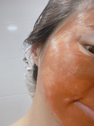 약손명가코스메틱 심결 깨어나는 맑음 팩 — 5점을 준 리뷰어가 2021년 5월 올린 사용 사진