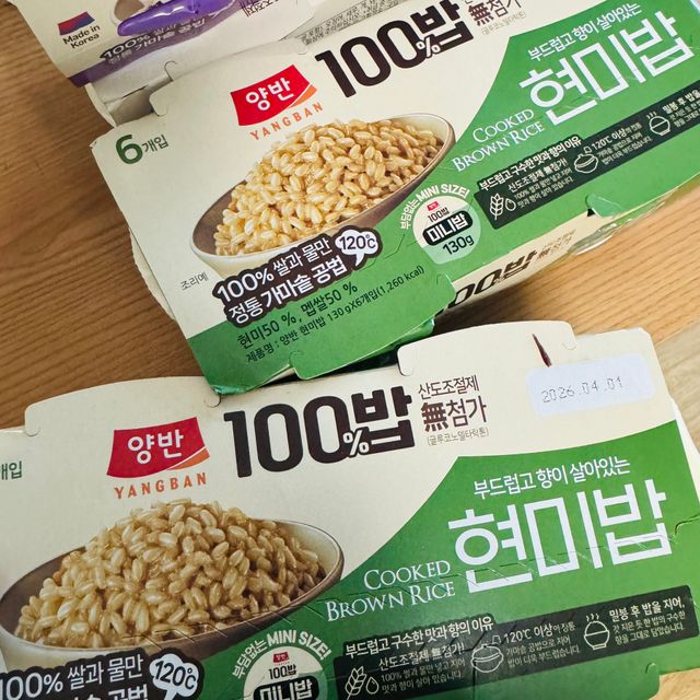 [구매평]양반 동원 양반 100밥 현미밥, 130g, 12개 리뷰 사진