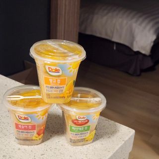돌 MF[Dole] 파인애플컵/망고컵/복숭아컵 198g 6입X1박스 (맛 1가지 랜덤 발송) — 5점을 준 리뷰어가 2023년 6월 올린 사용 사진