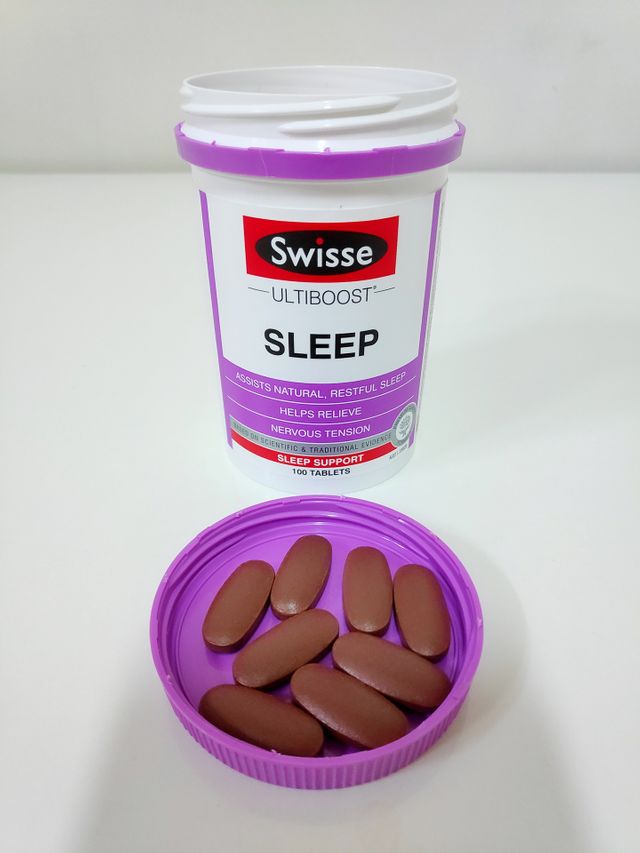스위스 슬립 100정 리뷰 사진